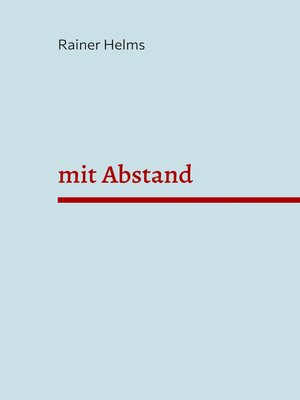 cover image of mit Abstand